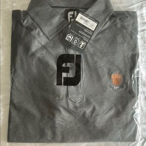 Brand new grey Footjoy golf shirt
